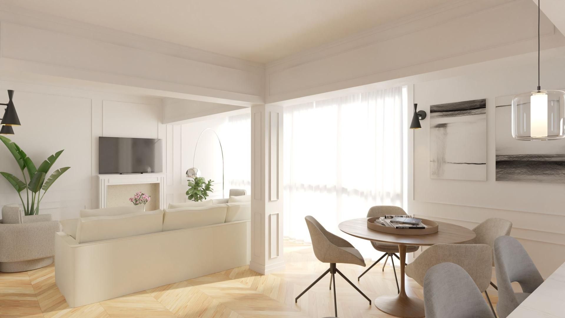 Living room of Flat for sale in  Murcia Capital  with Storage room and Balcony