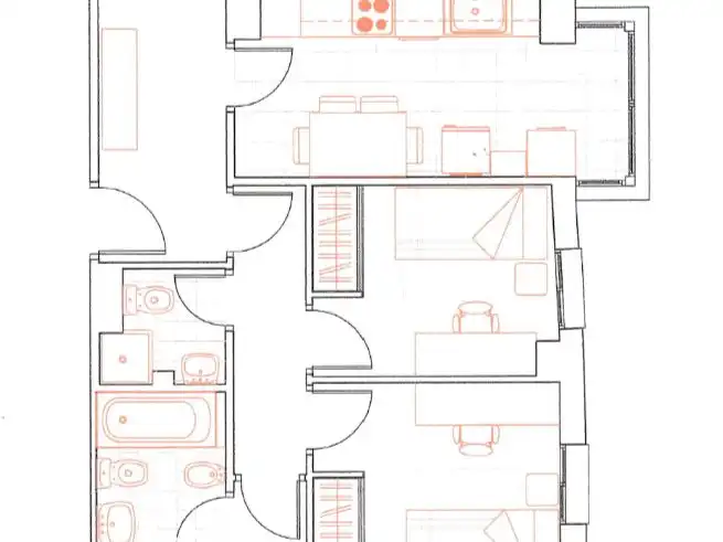 Flat for rent in  Valencia Capital  with Air Conditioner