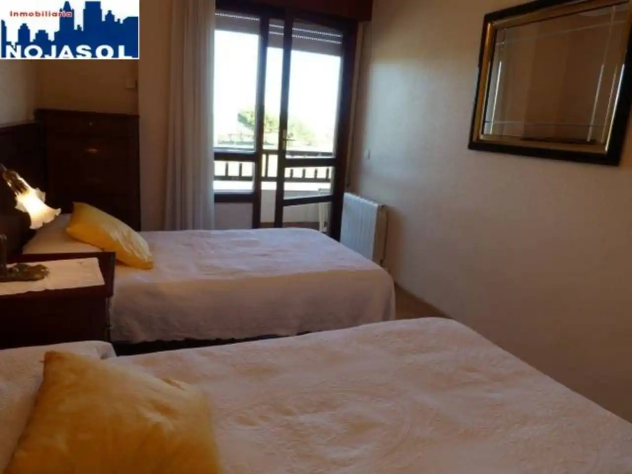 Bedroom of Flat for rent in Noja  with Heating, Terrace and Furnished