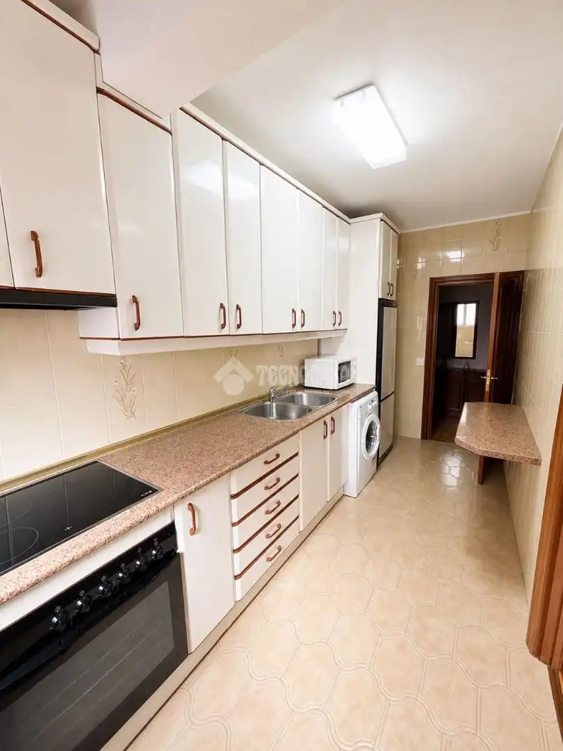 Kitchen of Flat for sale in Madrid  with Air Conditioner, Heating and Balcony