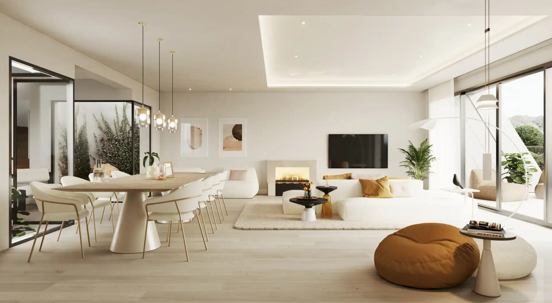 Living room of Houses for sale in Torrelodones  with Air Conditioner, Heating and Private garden