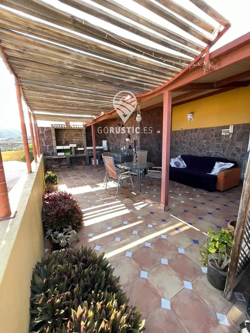 Terrasse von Wohnungen zum Verkauf in San Sebastián de la Gomera mit Klimaanlage, Terrasse und Abstellraum