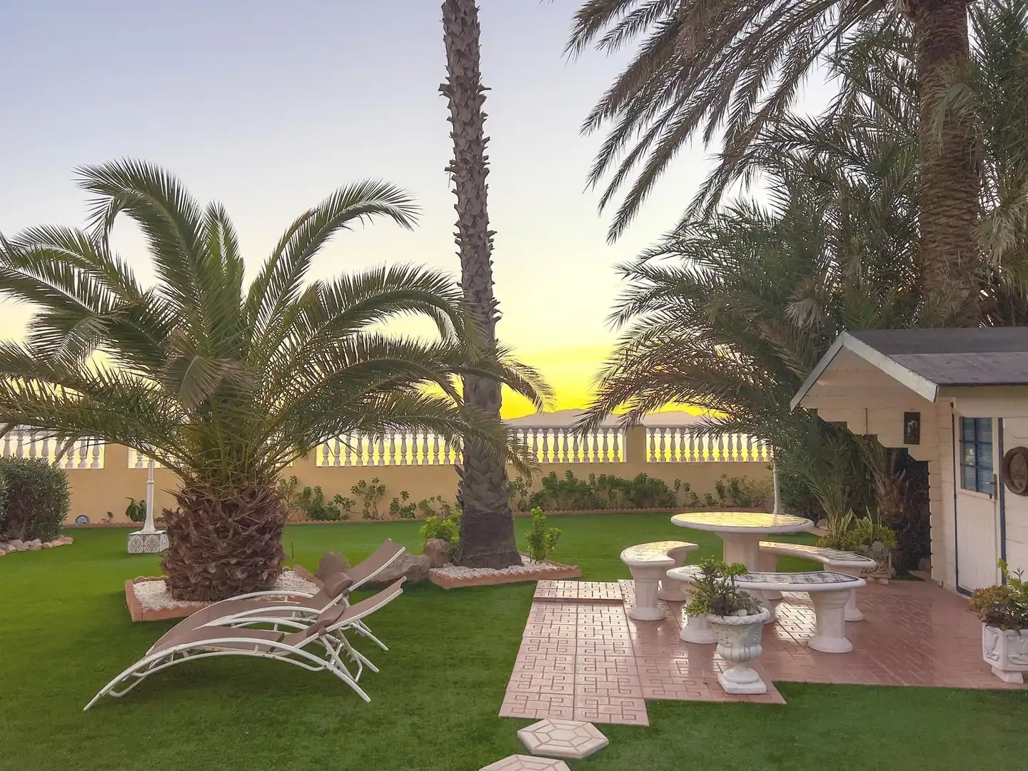 Terrasse von Haus oder Chalet zum Verkauf in La Manga del Mar Menor mit Klimaanlage, Heizung und Privatgarten