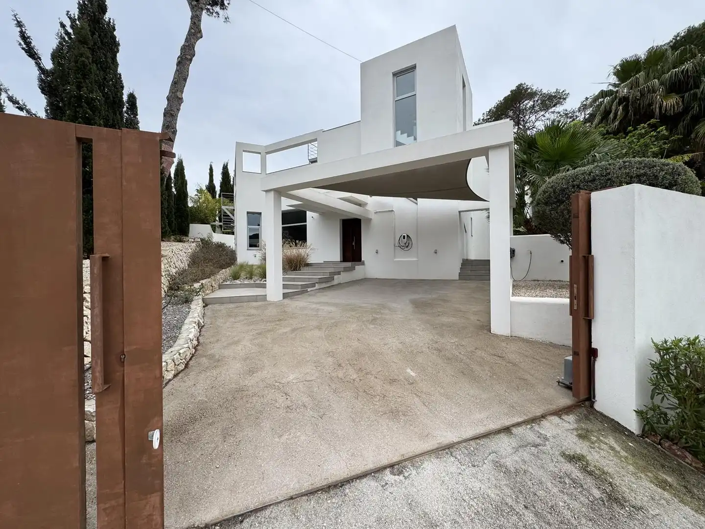 Exterior view of Houses for rent in Moraira  with Air Conditioner, Heating and Private garden