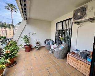 Terrassa de Apartament en venda en Benalmádena amb Jardí privat, Terrassa i Piscina comunitària