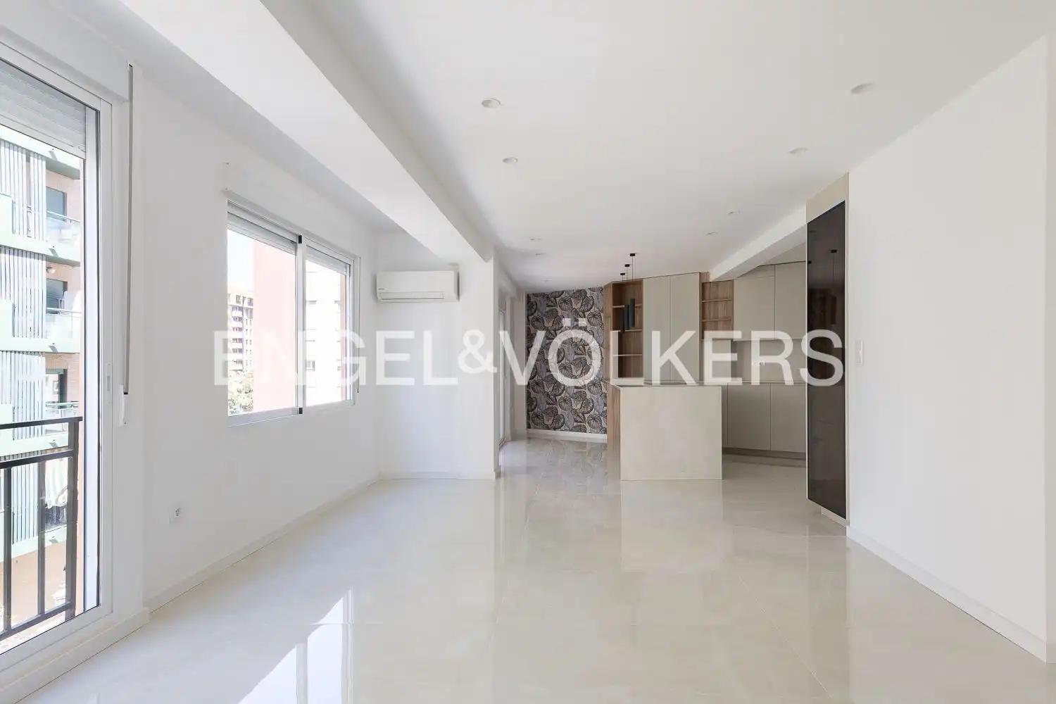 Vista exterior de Piso en venta en  Valencia Capital con Aire acondicionado, Calefacción y Balcón