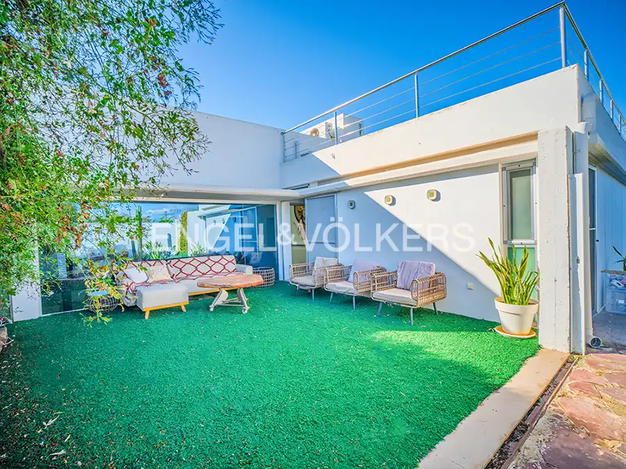 Terraza de Casa o chalet en venta en Mutxamel con Aire acondicionado, Calefacción y Jardín privado