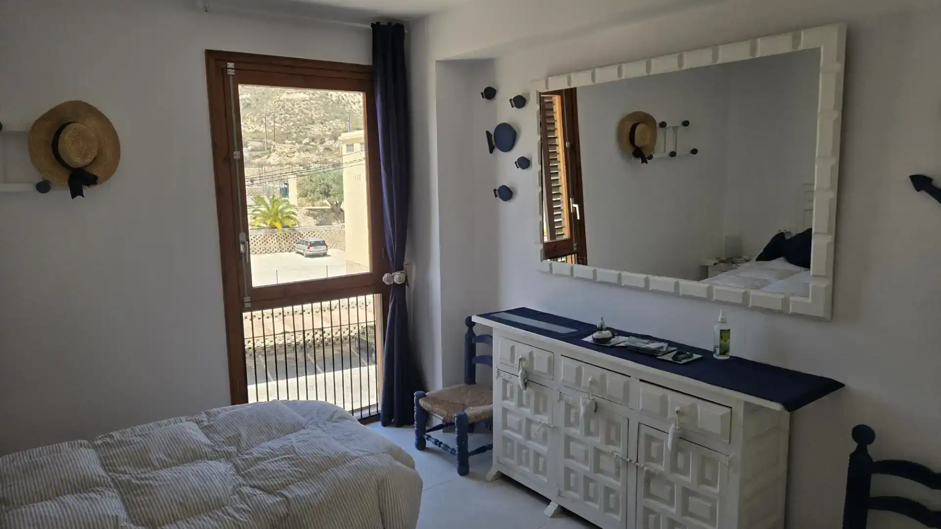 Bedroom of Flat for rent in El Campello  with Air Conditioner, Private garden and Swimming Pool