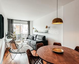 Sala d'estar de Apartament en venda en  Barcelona Capital amb Balcó