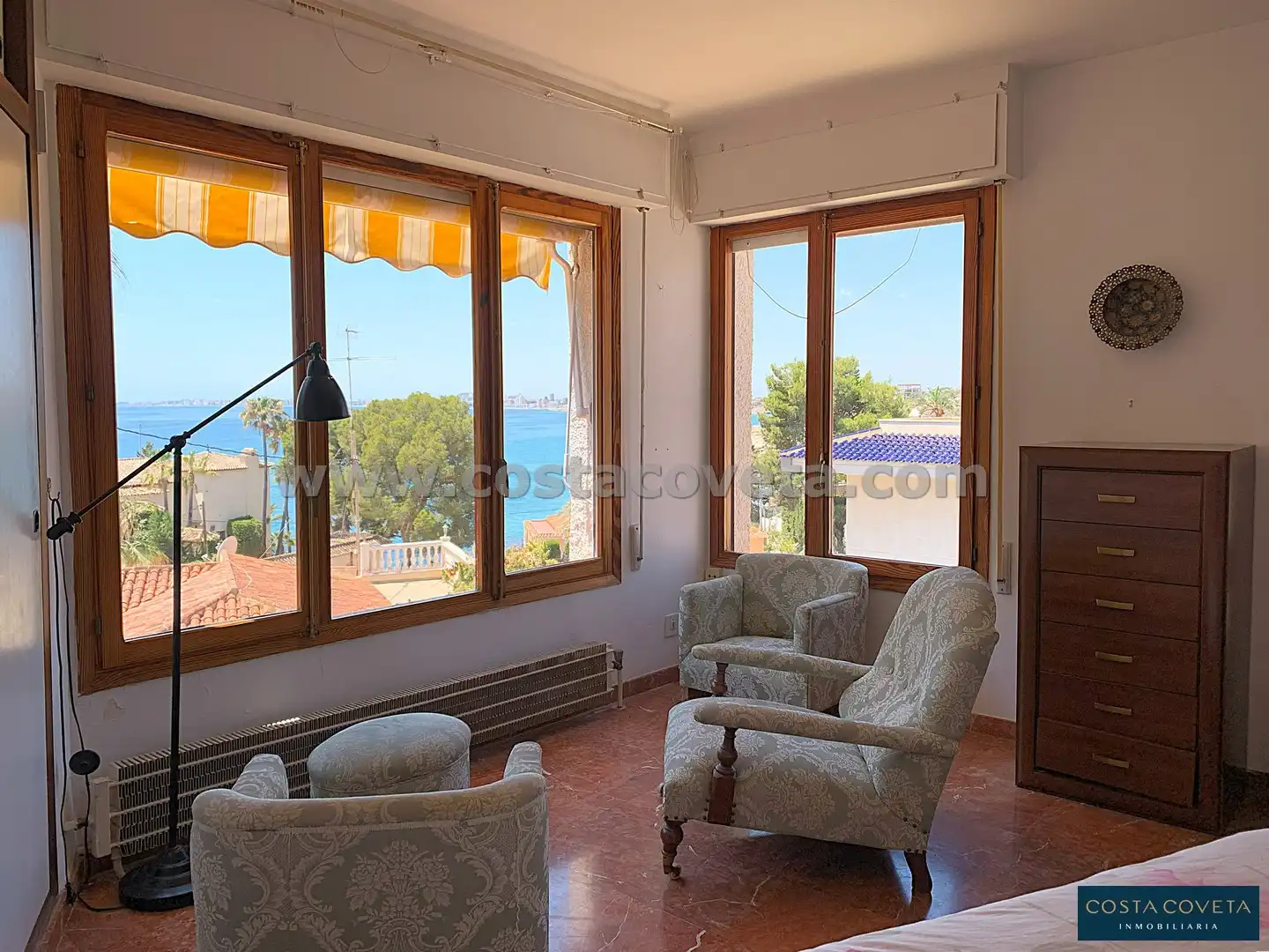 Living room of Houses for sale in El Campello  with Air Conditioner, Private garden and Terrace