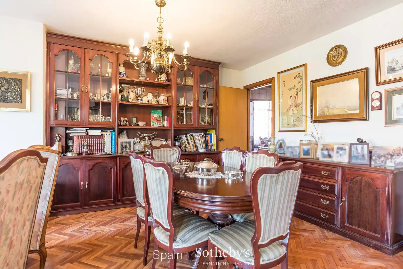 Menjador de Apartament en venda en Madrid amb Aire condicionat, Calefacció i Terrassa