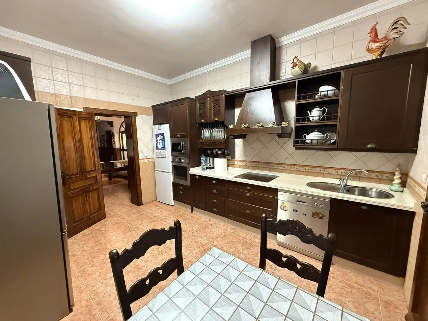 Cuina de Finca rústica en venda en Alameda amb Aire condicionat, Jardí privat i Terrassa