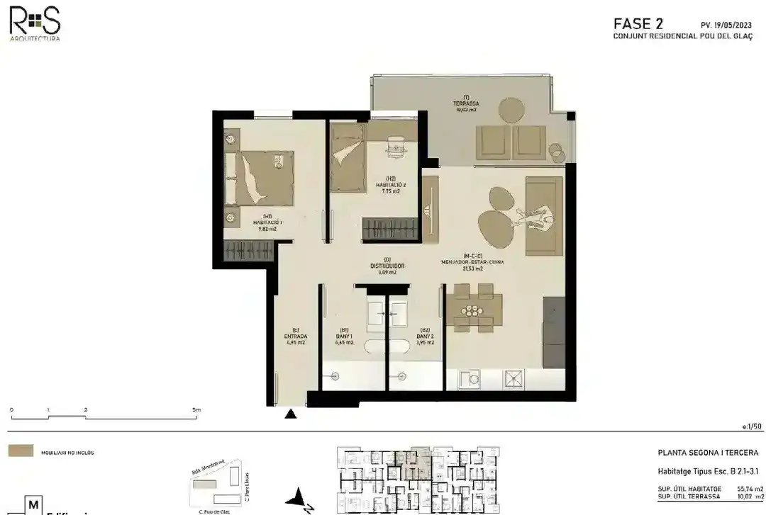 Wohnung mit Pool zum Verkauf in Carrer Pere Llosas 6