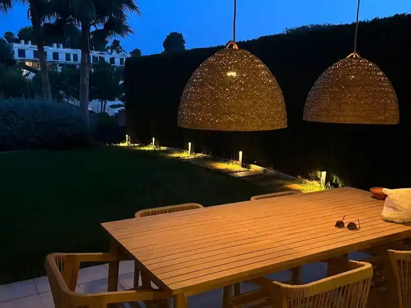 Terrassa de Casa adosada de lloguer en Calvià amb Aire condicionat, Piscina i Balcó