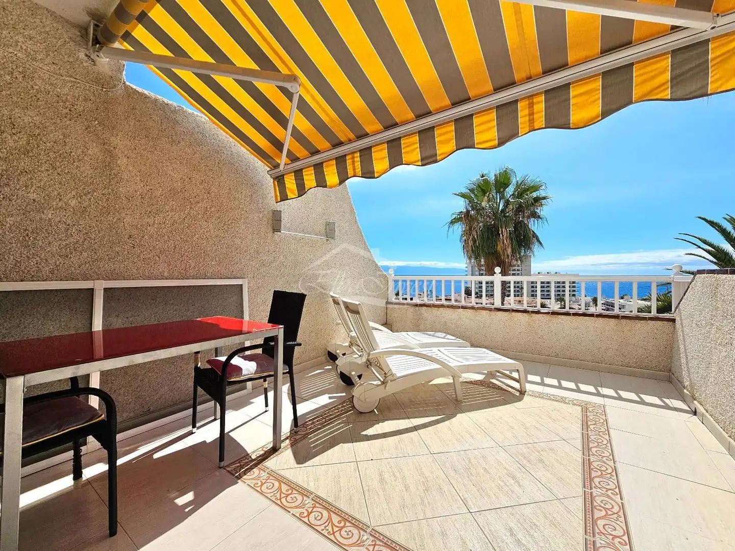 Terrasse von Wohnung zum Verkauf in Santiago del Teide mit Terrasse und Möbliert