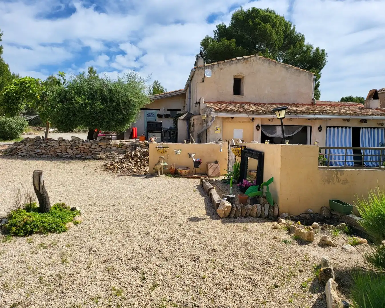 Außenansicht von Country house zum Verkauf in L'Ametlla de Mar  mit Privatgarten, Terrasse und Abstellraum