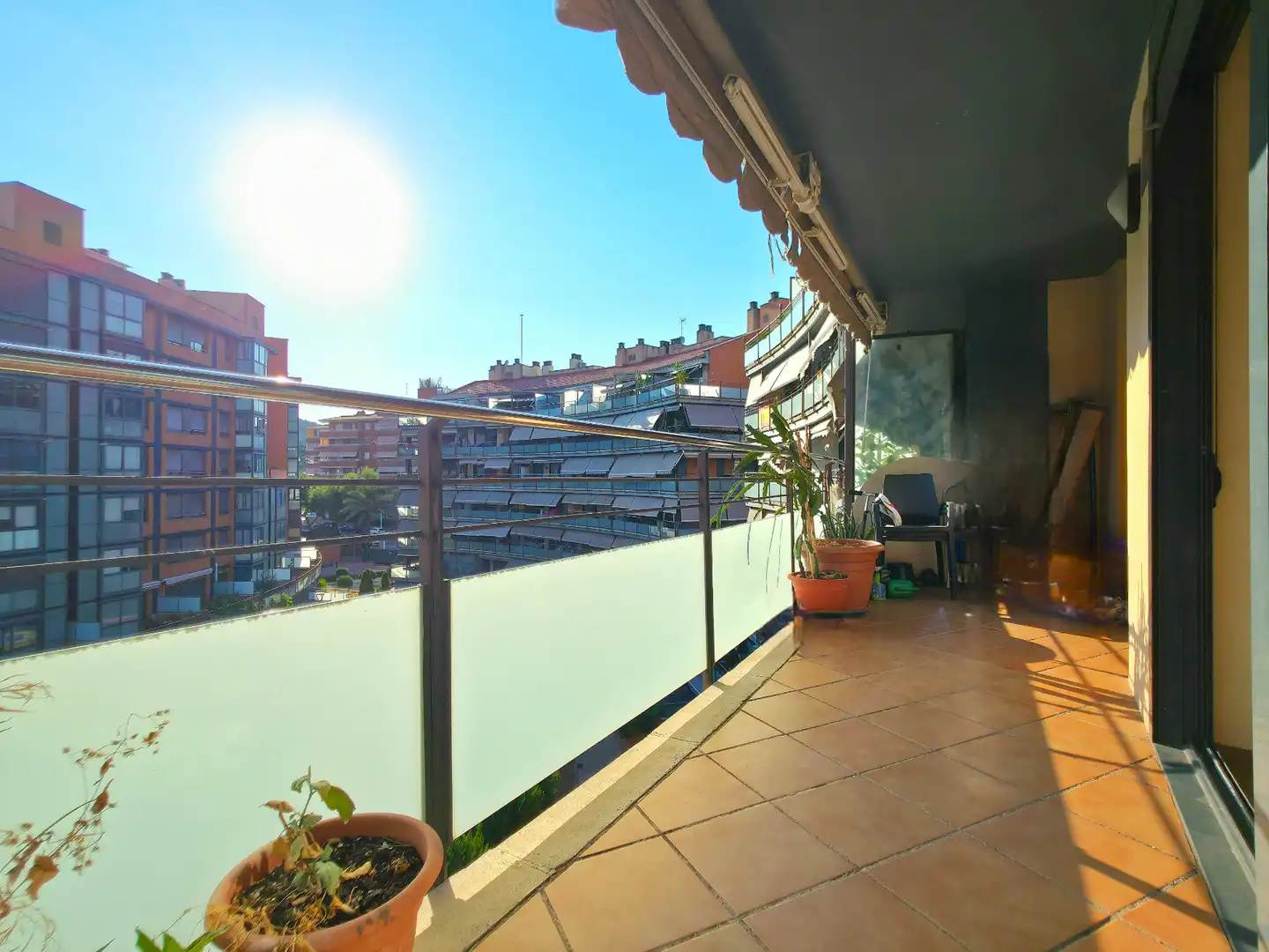 Terrace of Flat for sale in Sant Andreu de la Barca  with Air Conditioner, Heating and Terrace