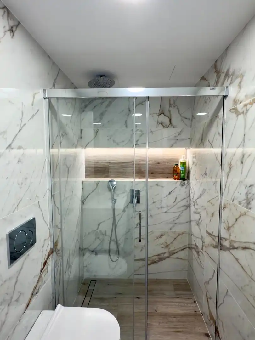 Bany de Apartament en venda en La Manga del Mar Menor amb Aire condicionat, Calefacció i Terrassa