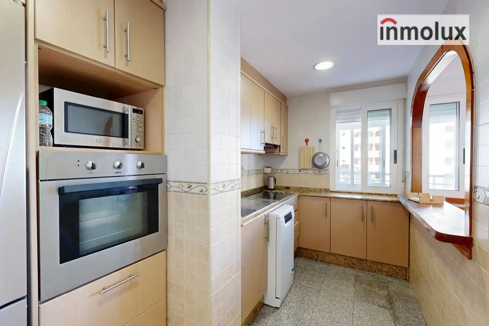 Kitchen of Flat for sale in Elche / Elx  with Terrace, Swimming Pool and Community pool