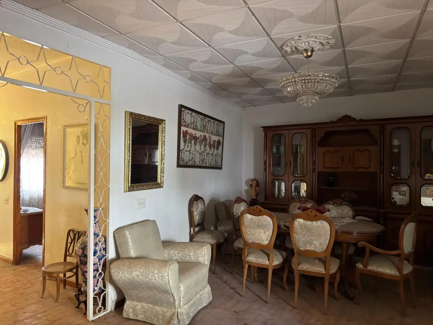 Menjador de Casa o xalet en venda en Murcia amb Aire condicionat