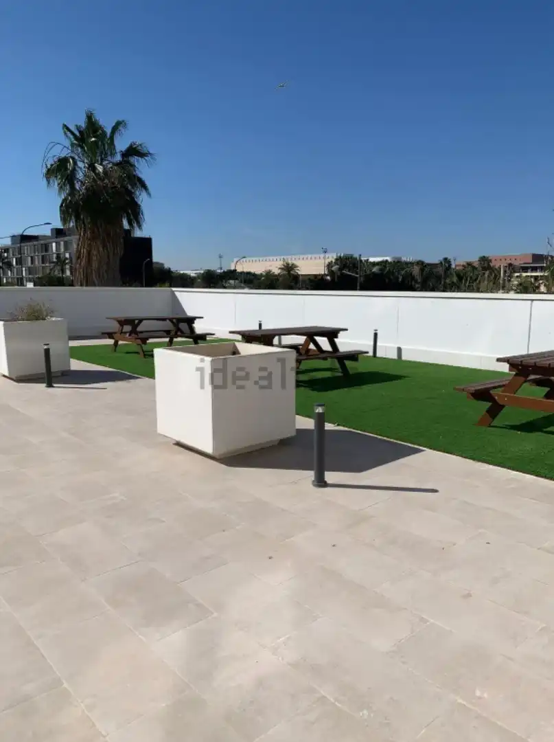 Terrace of Flat for sale in Valencia  with Air Conditioner, Heating and Private garden