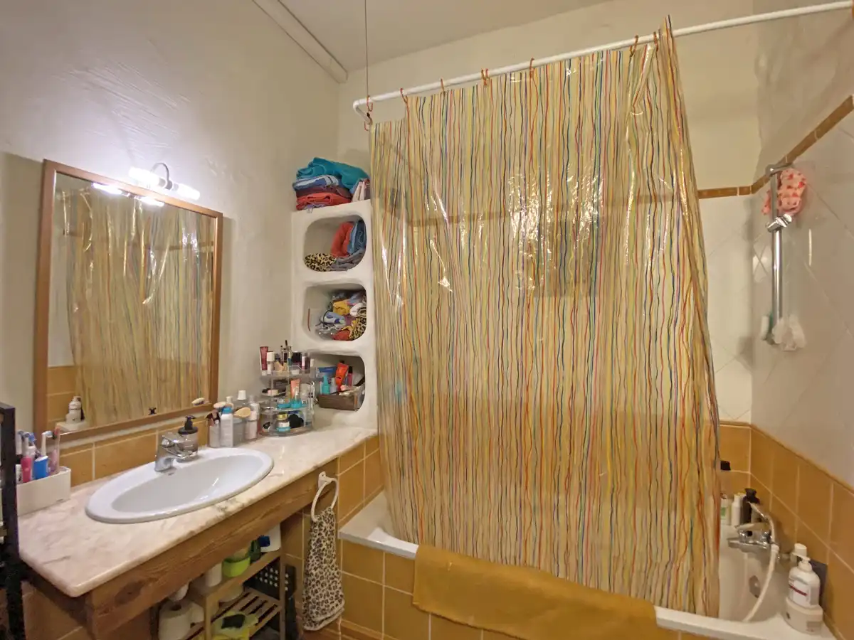 Bathroom of Detached homes for sale in Sanet y Negrals  with Air Conditioner, Heating and Terrace