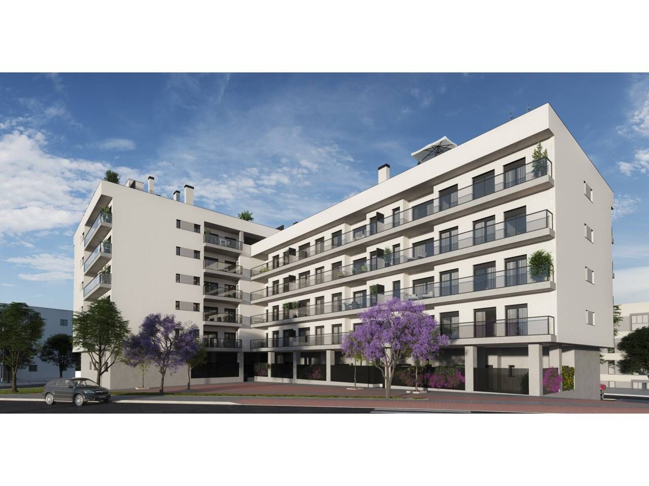 Exterior view of Flat for sale in  Huelva Capital  with Air Conditioner, Heating and Terrace