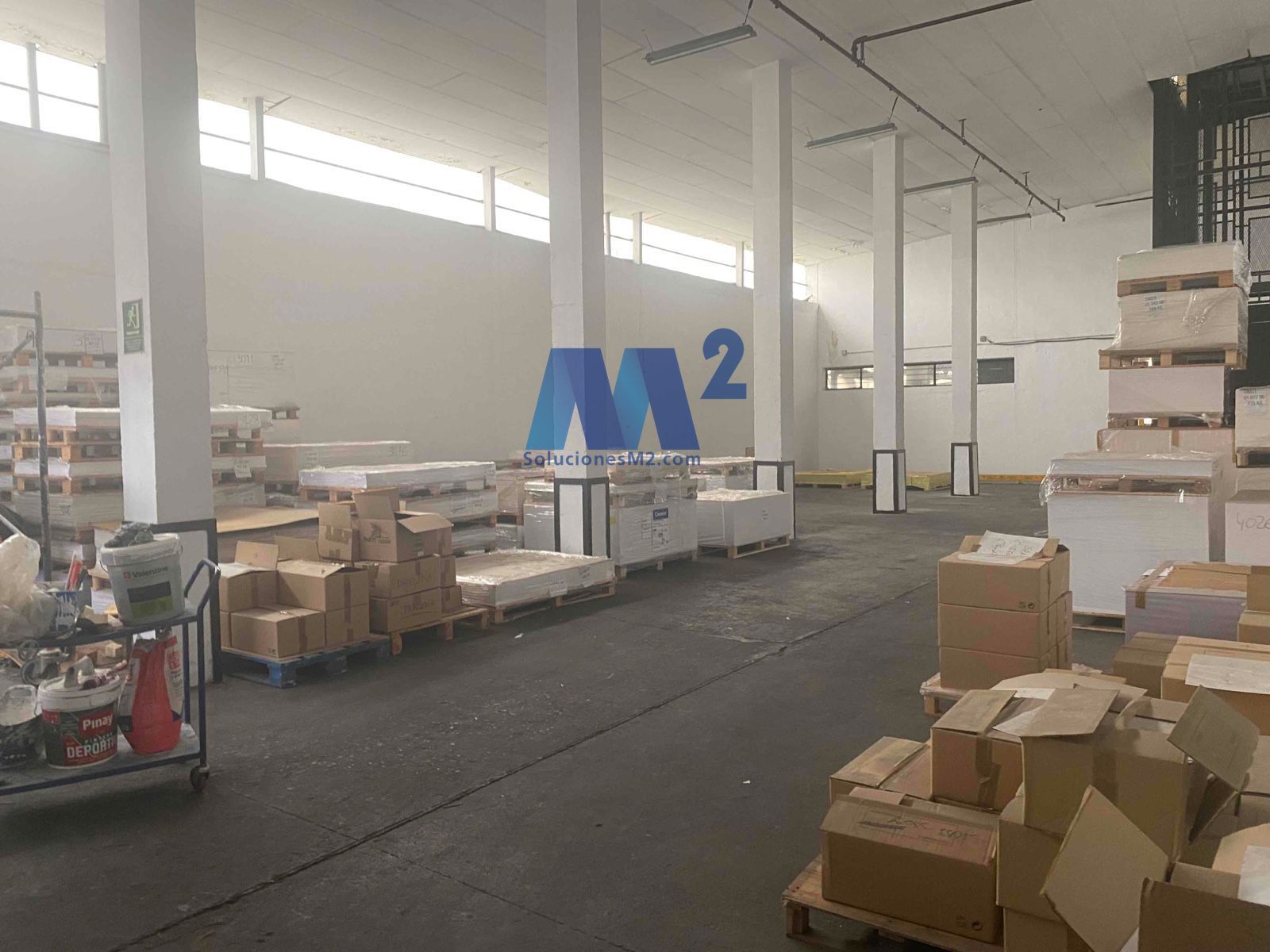 Exterior view of Industrial buildings for sale in  Madrid Capital