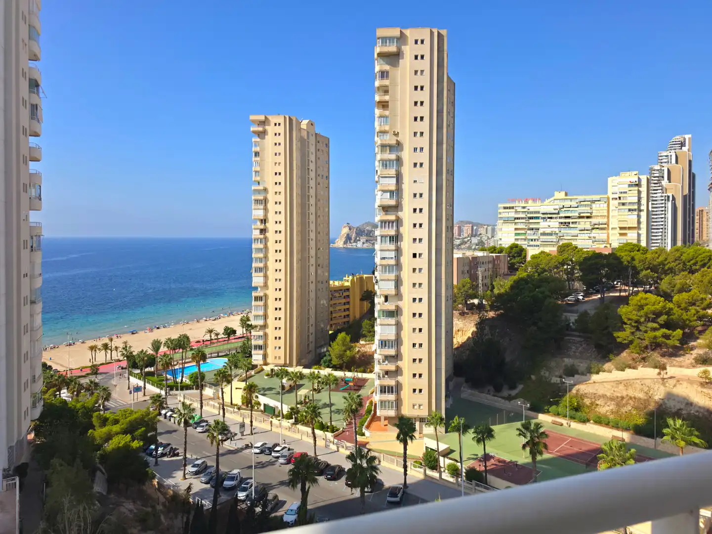 Vista exterior de Piso en venta en Benidorm con Aire acondicionado, Calefacción y Terraza