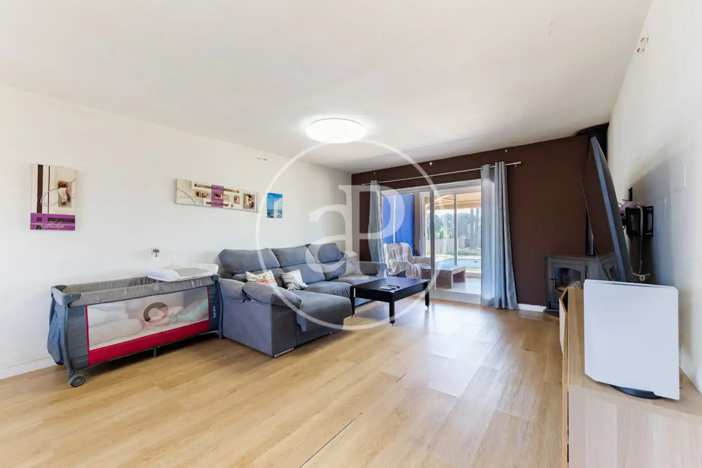 Living room of Houses for sale in Llucmajor  with Air Conditioner, Heating and Private garden
