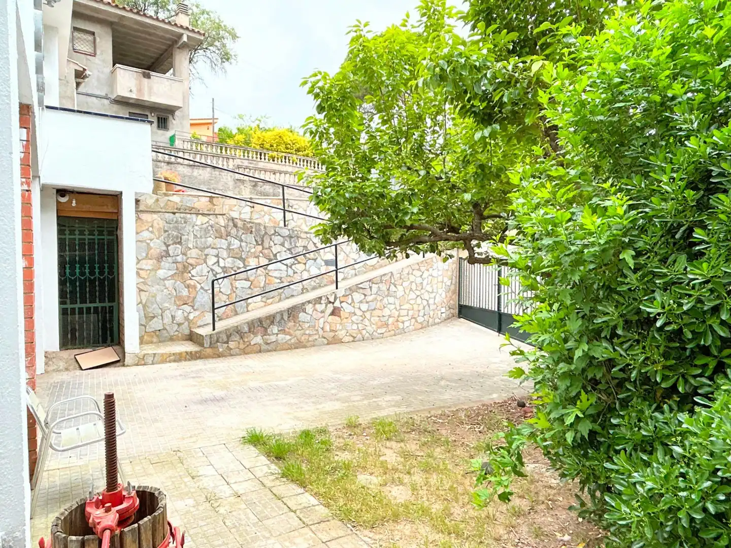 Vista exterior de Casa o chalet en venta en Caldes de Montbui con Calefacción, Jardín privado y Terraza