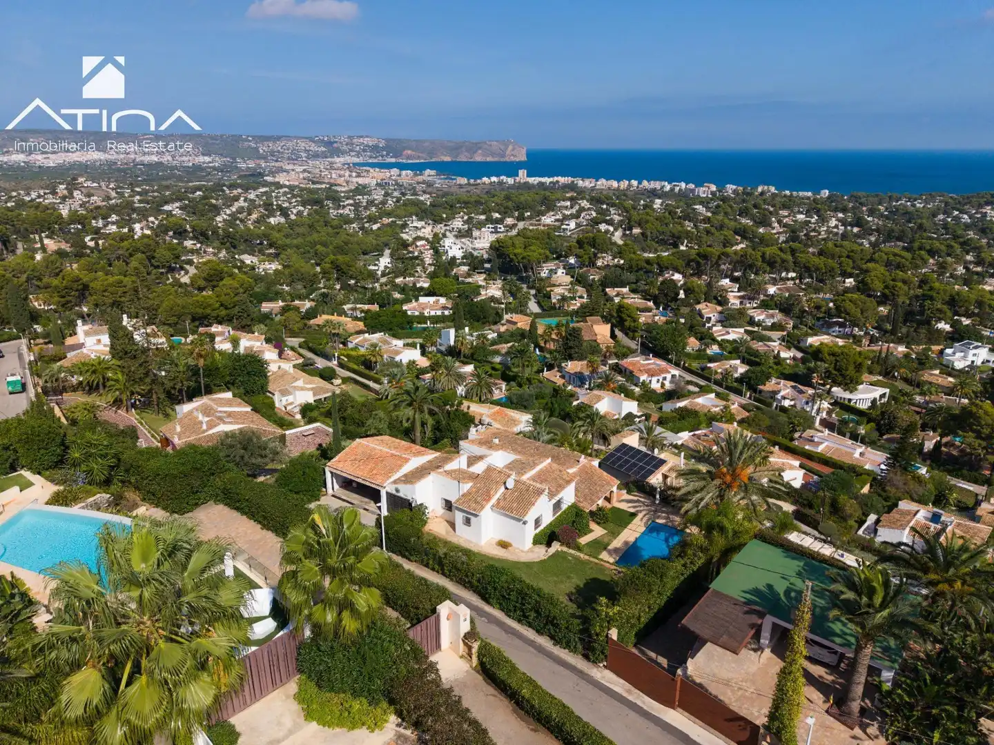 Exterior view of Houses for sale in Jávea / Xàbia  with Heating, Private garden and Terrace