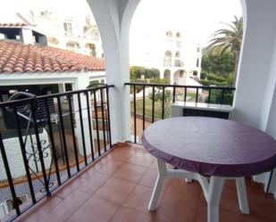Balcony of Flat to rent in Peñíscola / Peníscola  with Air Conditioner, Terrace and Swimming Pool