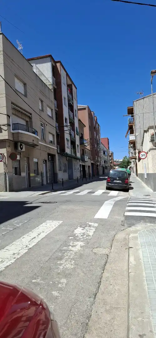 Exterior view of Flat for sale in Sabadell  with Furnished and Oven