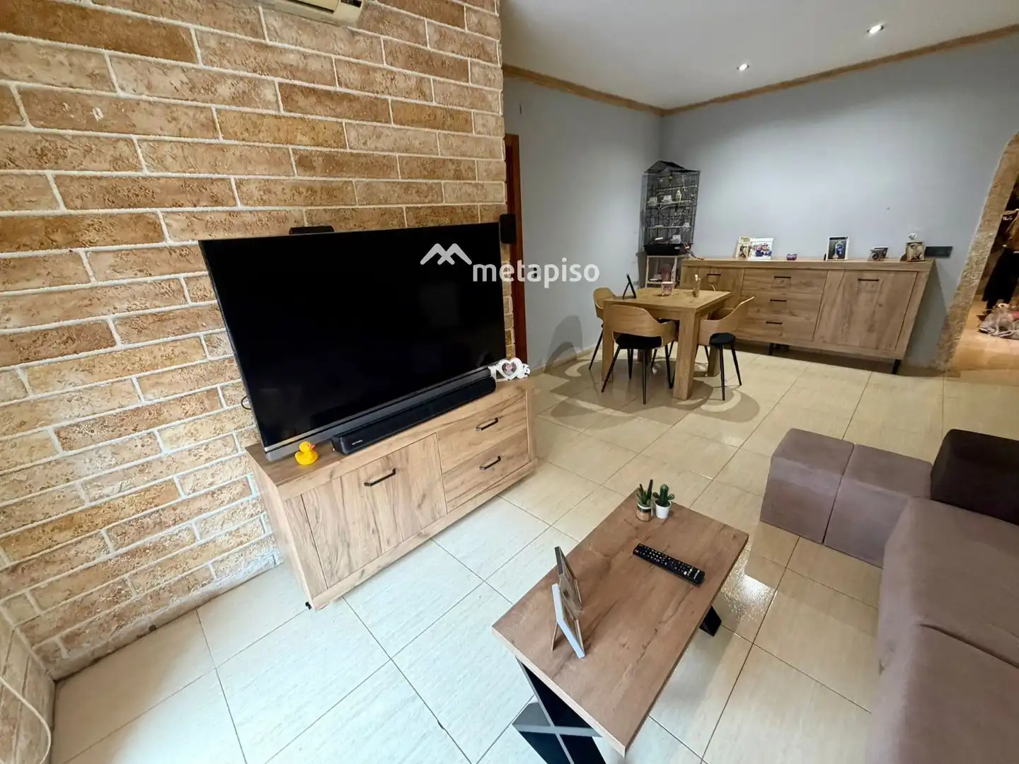 Wohnzimmer von Wohnung zum Verkauf in El Vendrell mit Klimaanlage, Heizung und Terrasse
