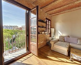 Balcony of Flat to rent in  Barcelona Capital  with Air Conditioner and Terrace
