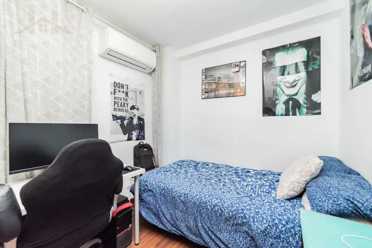 Schlafzimmer von Wohnung zum Verkauf in Fuenlabrada mit Klimaanlage, Heizung und Möbliert