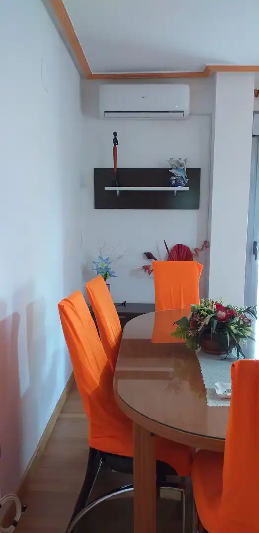 Comedor de Piso de alquiler en Puertollano con Aire acondicionado, Terraza y Amueblado