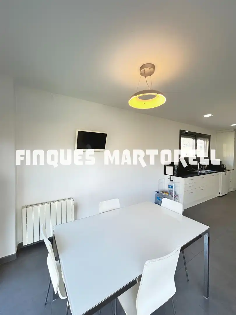 Dining room of Houses for sale in Santa Coloma de Farners  with Air Conditioner, Heating and Private garden