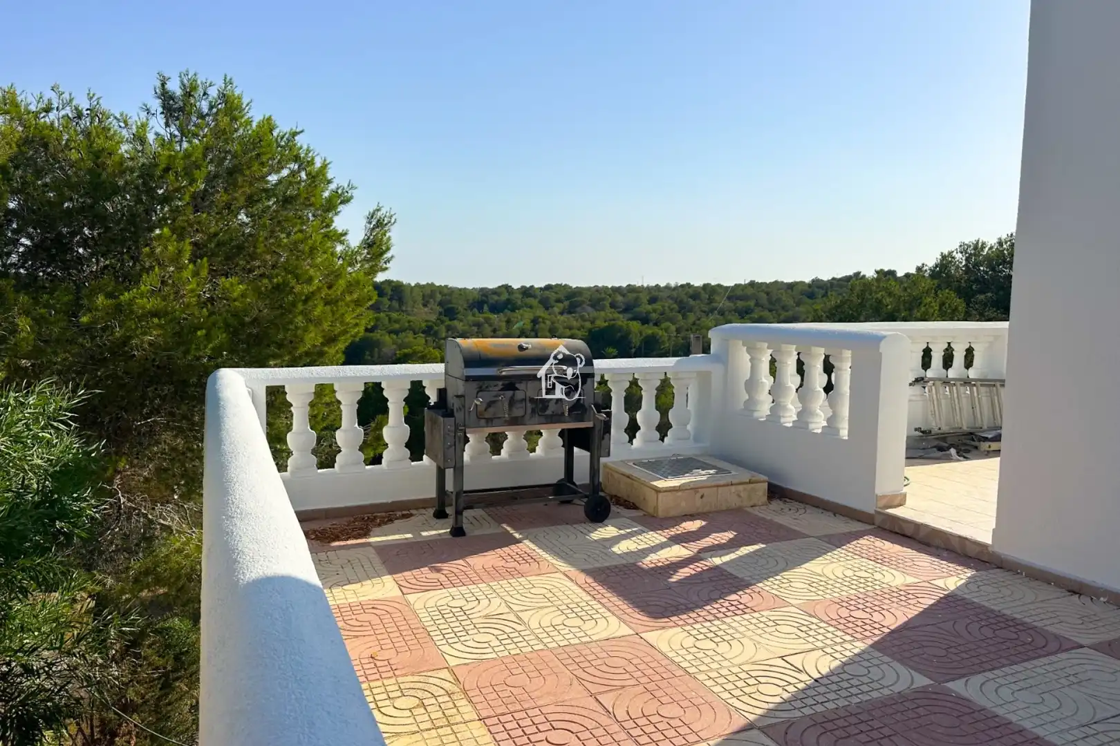 Terrasse von Country house zur Miete in Pilar de la Horadada mit Privatgarten, Terrasse und Abstellraum