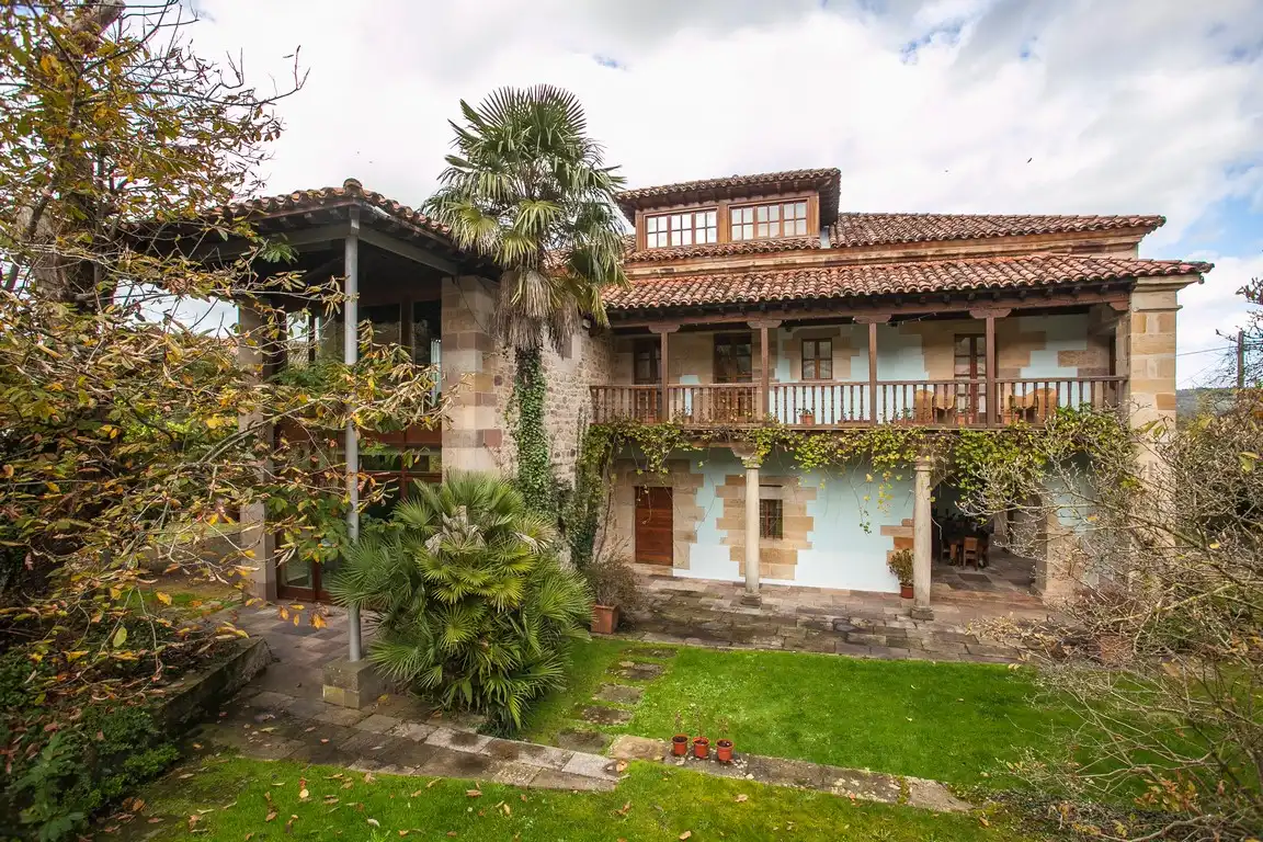 Vista exterior de Casa o chalet en venta en Mazcuerras con Jardín privado, Terraza y Trastero