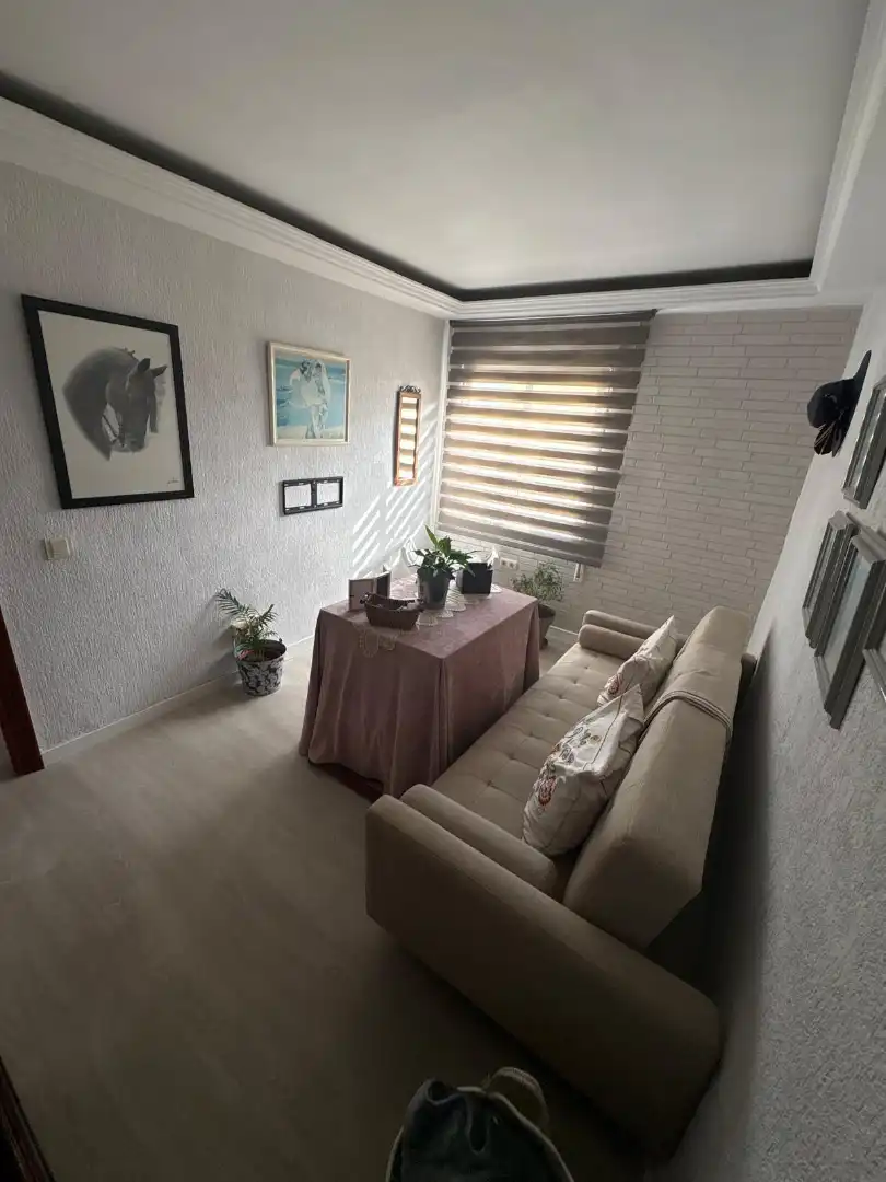 Living room of Flat for sale in Jerez de la Frontera  with Air Conditioner, Parquet flooring and Terrace