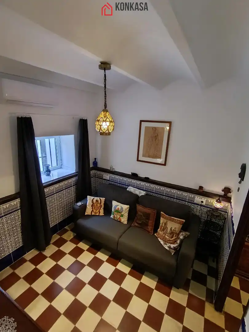 Sala de estar de Casa o chalet en venta en Arcos de la Frontera con Terraza, Trastero y Amueblado