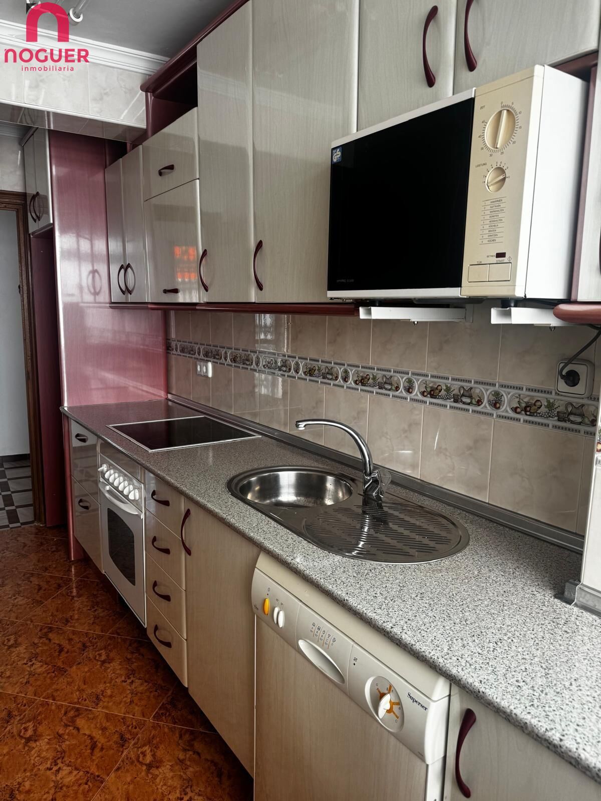 Cocina de Piso en venta en Málaga Capital con Terraza