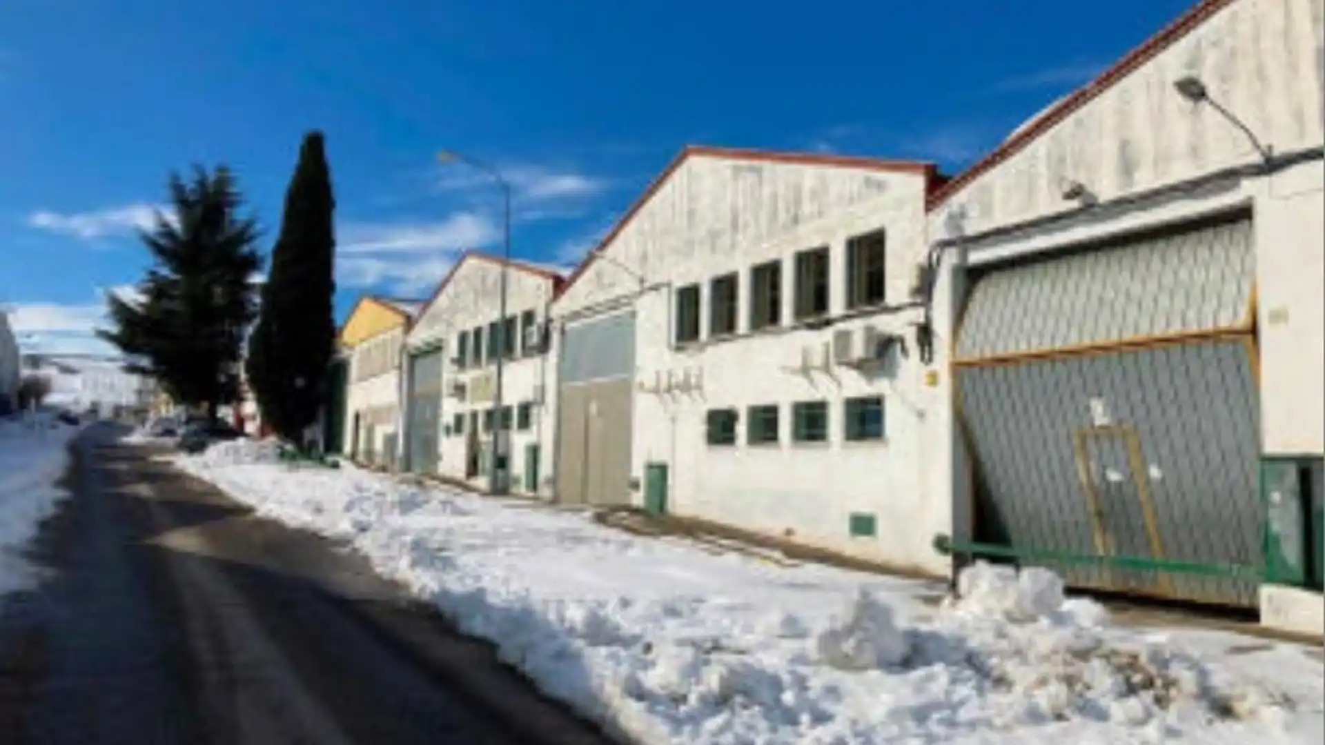 Exterior view of Industrial buildings for rent in Ajalvir