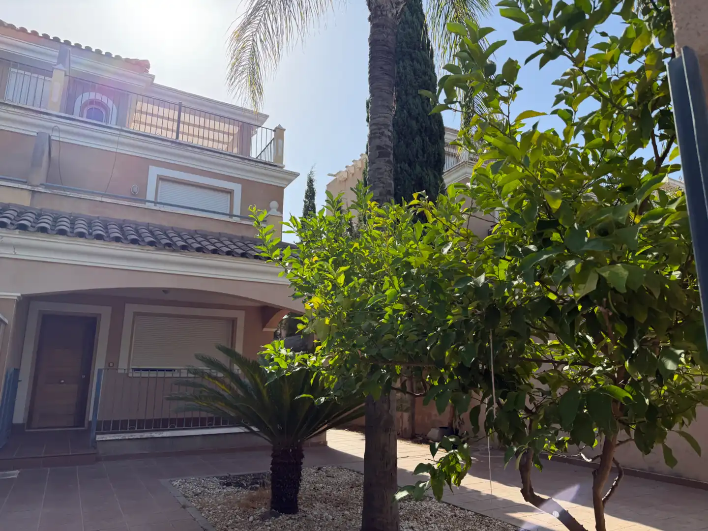 Vista exterior de Casa adosada en venta en Murcia con Aire acondicionado, Calefacción y Jardín privado
