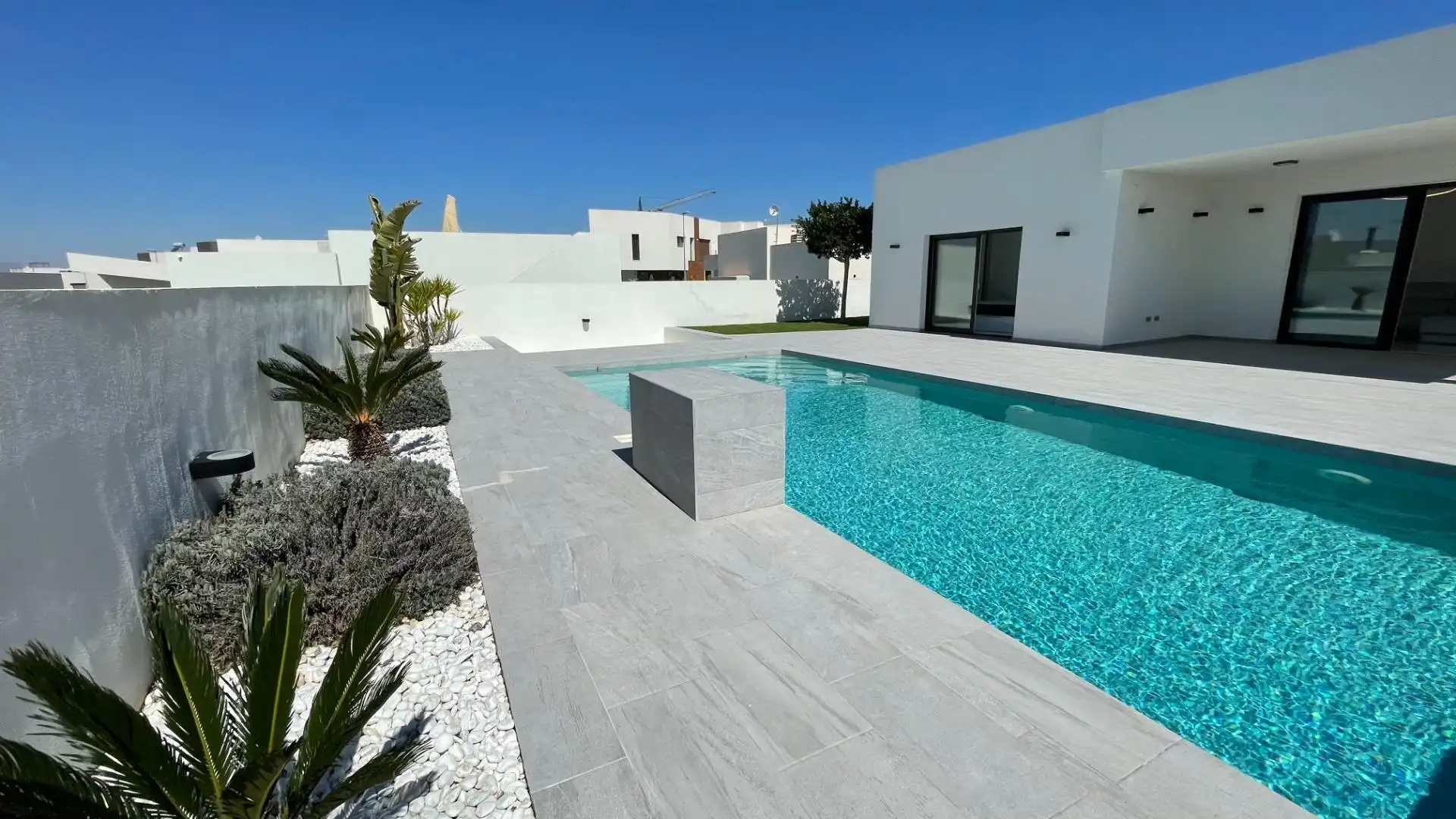 Piscina de Casa o xalet en venda en Rojales amb Jardí privat, Terrassa i Piscina