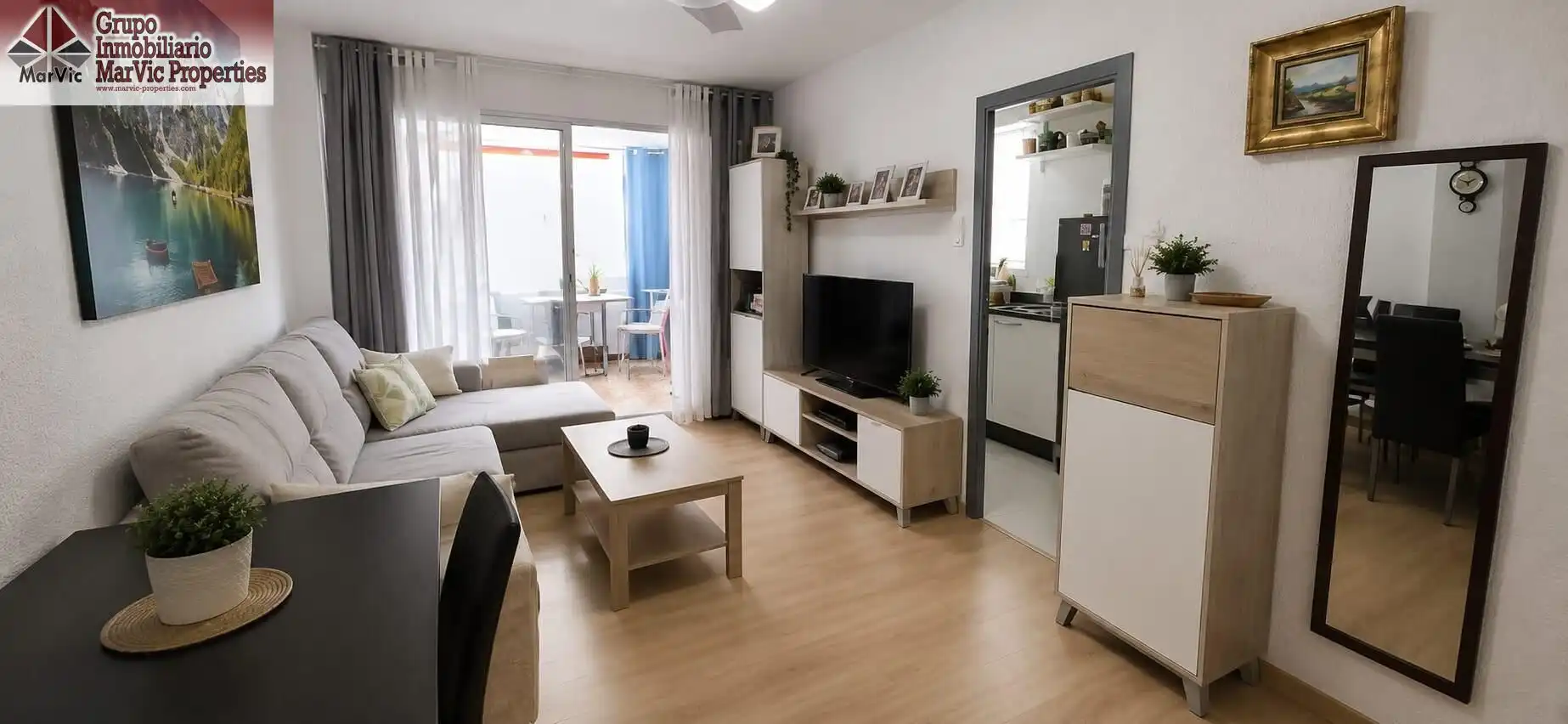Living room of Attic for sale in Benidorm  with Furnished