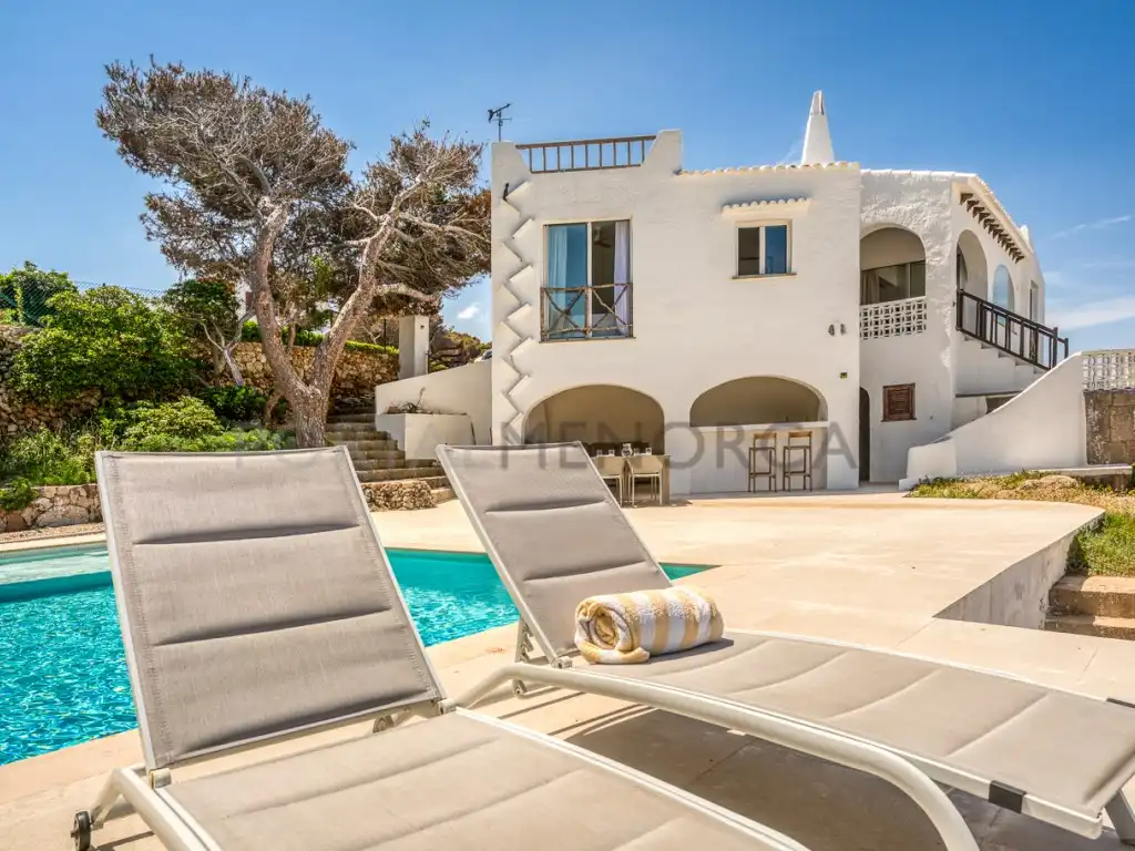 Terrassa de Casa o xalet en venda en Ciutadella de Menorca amb Piscina