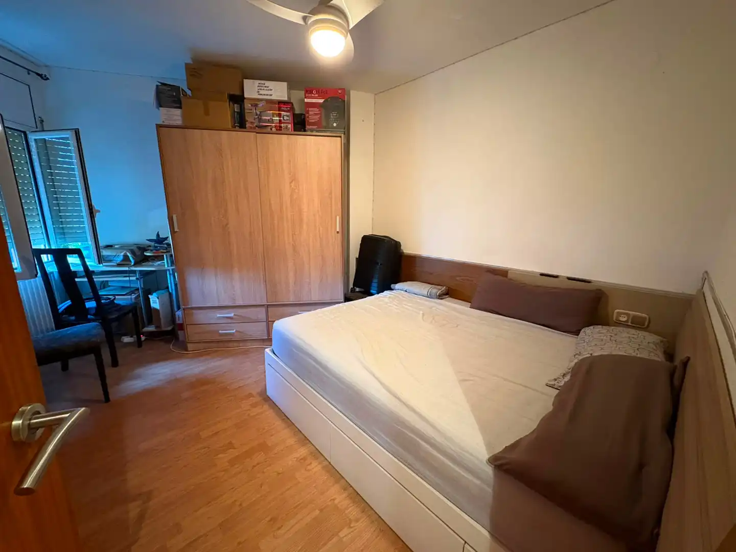 Bedroom of Flat for sale in Lleida  with Air Conditioner, Heating and Parquet flooring